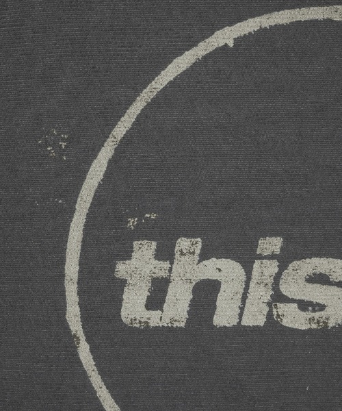 thisisneverthat（ディスイズネバーザット）の「C-Logo Wale L/S Tee（Tシャツ/カットソー・メンズ・ダークネイビー/ホワイト/チャコール・L/M/S/XL）」の9枚目の写真