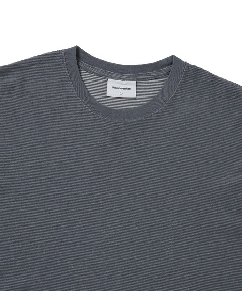 thisisneverthat（ディスイズネバーザット）の「C-Logo Wale L/S Tee（Tシャツ/カットソー・メンズ・ダークネイビー/ホワイト/チャコール・L/M/S/XL）」の11枚目の写真