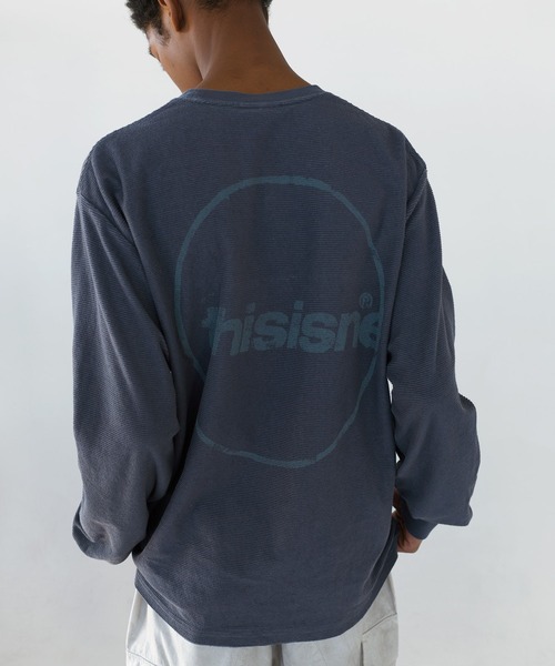 C-Logo Wale L/S Tee（Tシャツ/カットソー）｜thisisneverthat