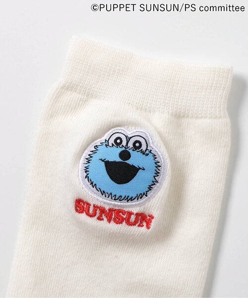 BREEZE（ブリーズ）の「パペットスンスン ソックス（ソックス/靴下・キッズ・レインボー・18/15 /24/21）」の5枚目の写真
