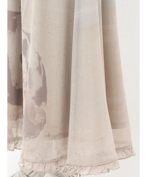 merry jenny（メリージェニー）の「pale morning フリルメッシュスカート（スカート・レディース・グリーン/グレー・FREE）」の19枚目の写真