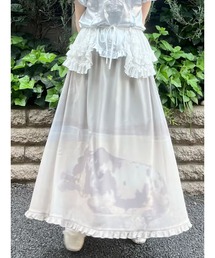 petit flower sheer switchワンピース（ワンピース）｜merry jenny