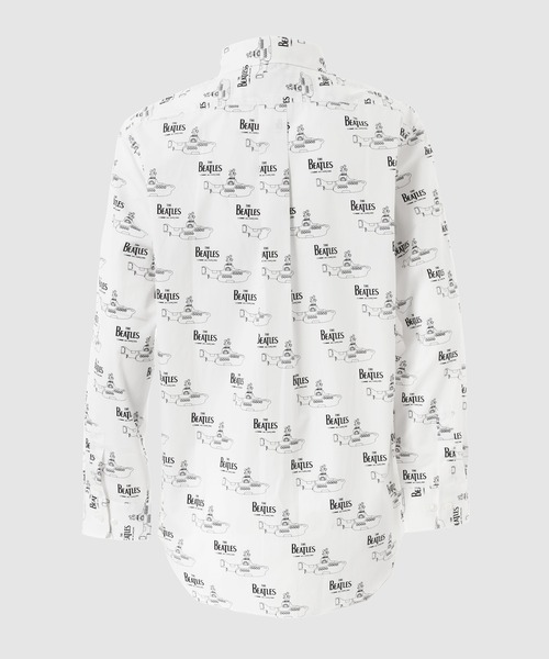THE BEATLES COMME des GARCONS(ザ ビートルズ コムデギャルソン)の「THE BEATLES CdG SUBMALINE PRINTED LONG SLEEVE SHIRT WHITE(シャツ/ブラウス・メンズ・ホワイト・XS/S/XL/XXL)」の2枚目の写真