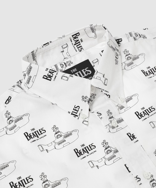 THE BEATLES COMME des GARCONS(ザ ビートルズ コムデギャルソン)の「THE BEATLES CdG SUBMALINE PRINTED LONG SLEEVE SHIRT WHITE(シャツ/ブラウス・メンズ・ホワイト・XS/S/XL/XXL)」の3枚目の写真