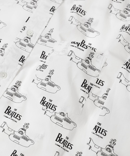 THE BEATLES COMME des GARCONS(ザ ビートルズ コムデギャルソン)の「THE BEATLES CdG SUBMALINE PRINTED LONG SLEEVE SHIRT WHITE(シャツ/ブラウス・メンズ・ホワイト・XS/S/XL/XXL)」の5枚目の写真