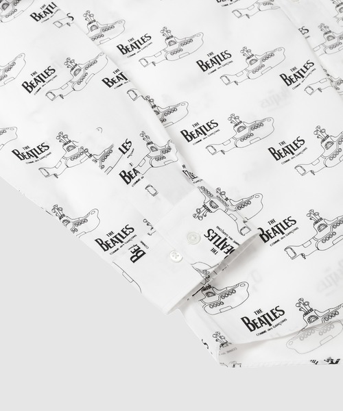 THE BEATLES COMME des GARCONS(ザ ビートルズ コムデギャルソン)の「THE BEATLES CdG SUBMALINE PRINTED LONG SLEEVE SHIRT WHITE(シャツ/ブラウス・メンズ・ホワイト・XS/S/XL/XXL)」の6枚目の写真