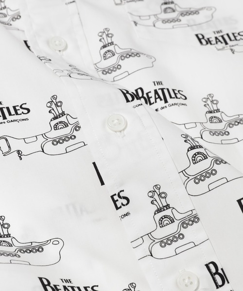 THE BEATLES COMME des GARCONS(ザ ビートルズ コムデギャルソン)の「THE BEATLES CdG SUBMALINE PRINTED LONG SLEEVE SHIRT WHITE(シャツ/ブラウス・メンズ・ホワイト・XS/S/XL/XXL)」の7枚目の写真