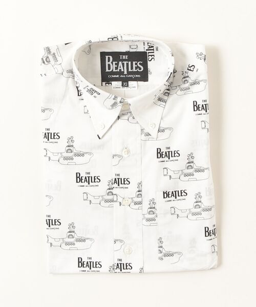 THE BEATLES COMME des GARCONS(ザ ビートルズ コムデギャルソン)の「THE BEATLES CdG SUBMALINE PRINTED LONG SLEEVE SHIRT WHITE(シャツ/ブラウス・メンズ・ホワイト・XS/S/XL/XXL)」の8枚目の写真