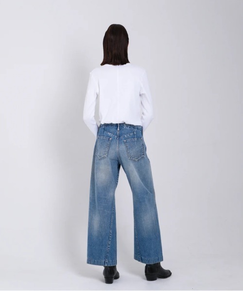 TANAKA（タナカ）の「BOY JEAN TROUSERS（デニムパンツ・レディース・ブルー系その他・25/26）」の5枚目の写真