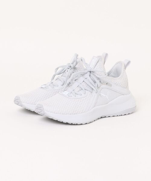 PUMA(プーマ)の「PUMA プーマ SOFTRIDE KARMA SHINE WNS レディーススニーカー(ソフトライドカルマシャインウィメンズ)(スニーカー・レディース・パープル系その他/ピンク・24.0cm/23.5cm/23.0cm/22.5cm/25.0cm/24.5cm)」の1枚目の写真