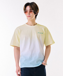 男性グラデーション半袖Tシャツ-DBRK5819D06
