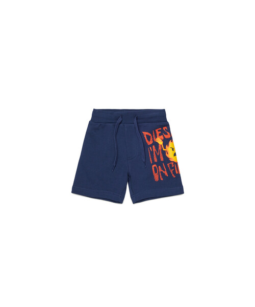 DIESEL(ディーゼル)の「ベビー ショートパンツ PENDB(スウェットパンツ・キッズ・イエロー/ネイビー・18M/24M/12M/36M)」の2枚目の写真