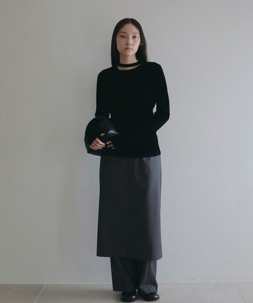 anuke（アンヌーク）の「Onehandle Leather Bag（ハンドバッグ・レディース・ピンク/アイボリー/ブラック・FREE）」の10枚目の写真