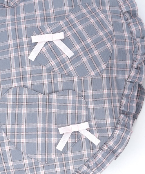 axes femme（アクシーズファム）の「チェックハートバッグ（ショルダーバッグ・レディース・ミント/グレー/ピンク・FREE）」の16枚目の写真