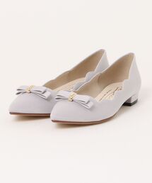JOLI ENCORE ジョリーアンコール POINTED F PPS 2 ポインテッドフラワーカットパンプス 2 JE80266 GRAY