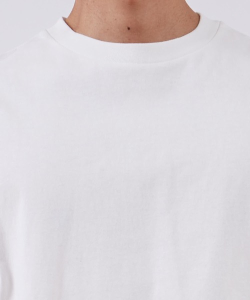 improves(インプローブス)の「コーマ天竺 半袖Tシャツ(Tシャツ/カットソー・メンズ・ホワイト/ブラック・LARGE/MEDIUM)」の11枚目の写真