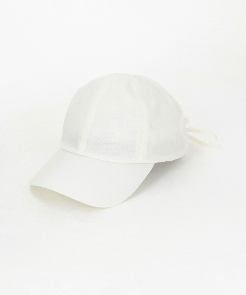 UNITED ARROWS（ユナイテッドアローズ）の「リップストップ UV キャップ（キャップ・レディース・ダークグレー/ライラック/オフホワイト・FREE）」の2枚目の写真