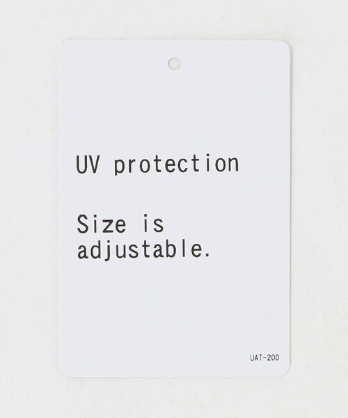 UNITED ARROWS（ユナイテッドアローズ）の「リップストップ UV キャップ（キャップ・レディース・ダークグレー/ライラック/オフホワイト・FREE）」の14枚目の写真