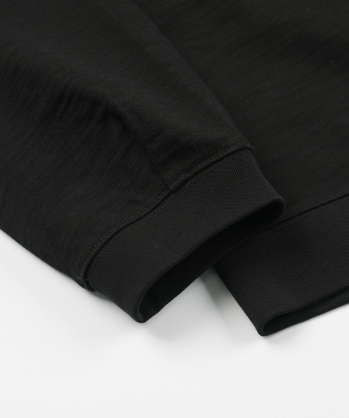FRIZMWORKS(フリズムワークス)の「SLUB HENLEY NECK L/S TEE _ BLACK(Tシャツ/カットソー・メンズ・その他・SMALL/MEDIUM/LARGE/X-LARGE)」の5枚目の写真
