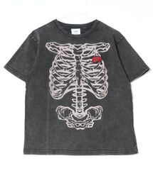 ボーン刺繍ロゴ半袖Tシャツ