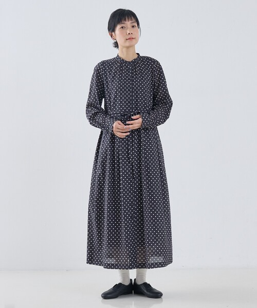 collex（コレックス）の「シアードットワンピース（ワンピース・レディース・ブラウン/ブラック・フリー）」の2枚目の写真