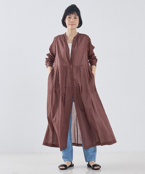 collex（コレックス）の「シアードットワンピース（ワンピース・レディース・ブラウン/ブラック・フリー）」の5枚目の写真