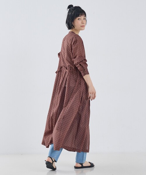 collex（コレックス）の「シアードットワンピース（ワンピース・レディース・ブラウン/ブラック・フリー）」の7枚目の写真