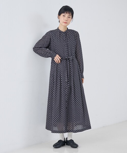 collex（コレックス）の「シアードットワンピース（ワンピース・レディース・ブラウン/ブラック・フリー）」の8枚目の写真