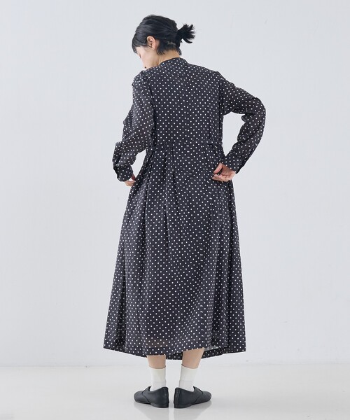 collex（コレックス）の「シアードットワンピース（ワンピース・レディース・ブラウン/ブラック・フリー）」の13枚目の写真