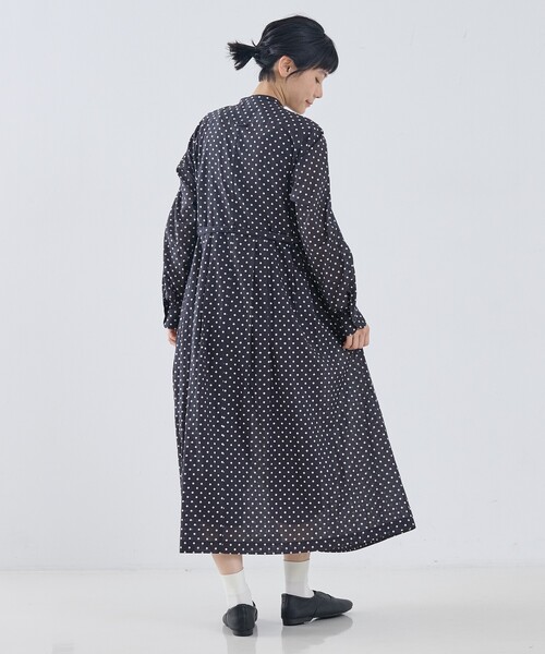 collex（コレックス）の「シアードットワンピース（ワンピース・レディース・ブラウン/ブラック・フリー）」の14枚目の写真