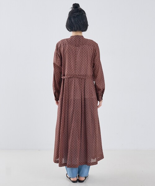 collex（コレックス）の「シアードットワンピース（ワンピース・レディース・ブラウン/ブラック・フリー）」の17枚目の写真
