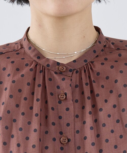 collex（コレックス）の「シアードットワンピース（ワンピース・レディース・ブラウン/ブラック・フリー）」の18枚目の写真