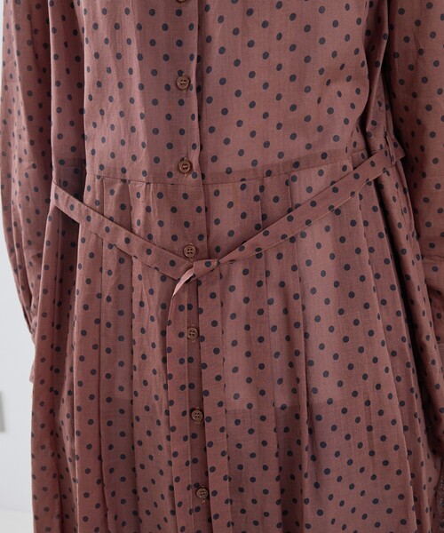 collex（コレックス）の「シアードットワンピース（ワンピース・レディース・ブラウン/ブラック・フリー）」の19枚目の写真