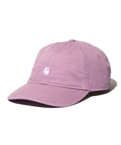 Carhartt WIP（カーハートダブリューアイピー）の「Carhartt WIP MADISON LOGO CAP（カーハートワークインプログレス マディソン ロゴ キャップ）（キャップ・メンズ・ベージュ系/ブラック系/ブルー系/ホワイト系/パープル系・ONE SIZE）」の5枚目の写真