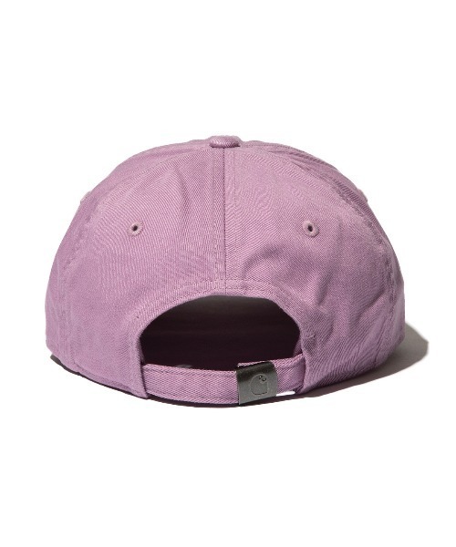 Carhartt WIP（カーハートダブリューアイピー）の「Carhartt WIP MADISON LOGO CAP（カーハートワークインプログレス マディソン ロゴ キャップ）（キャップ・メンズ・ベージュ系/ブラック系/ブルー系/ホワイト系/パープル系・ONE SIZE）」の14枚目の写真