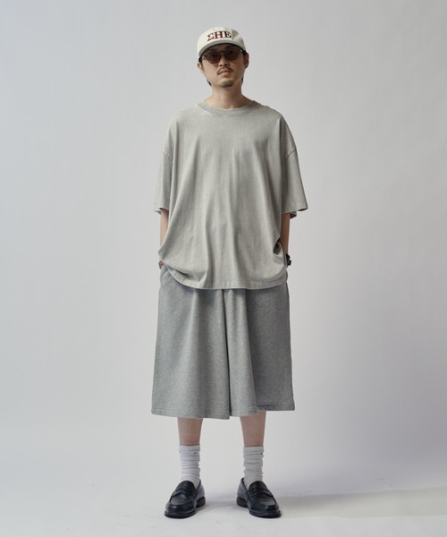 Lui's(ルイス)の「【WEB限定】ワイドボリュームスウェットショーツ(その他パンツ・メンズ・グレー/ブラック・FREE)」の15枚目の写真