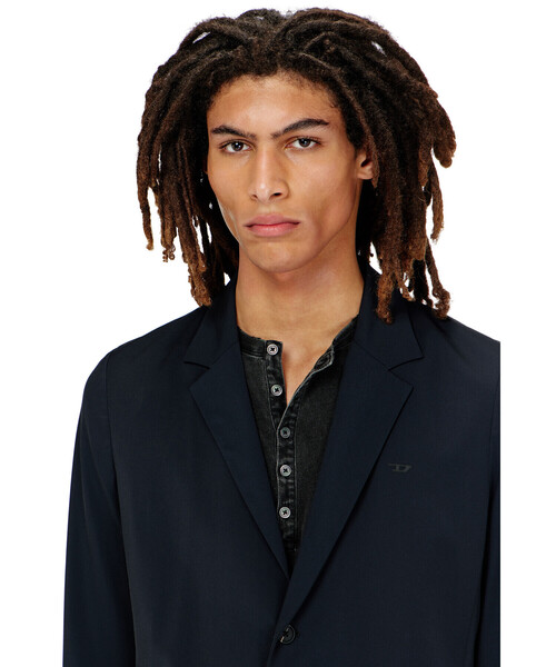 DIESEL（ディーゼル）の「メンズ テーラードジャケット J-ACTIVE（テーラードジャケット・メンズ・ブラック系その他・48）」の6枚目の写真