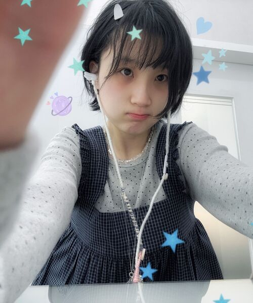 HOMEBODY THINGS（ホームバディ ティングズ）の「Shirring Check OPS (NAVY)（ワンピース・レディース・その他・F）」の18枚目の写真