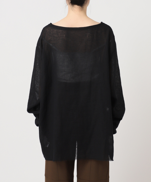 CITYSHOP（シティーショップ）の「《追加》ASA/C BIO WASH PULLOVER：ブラウス（シャツ/ブラウス・レディース・ブラック/ホワイト/グリーン・FREE）」の15枚目の写真