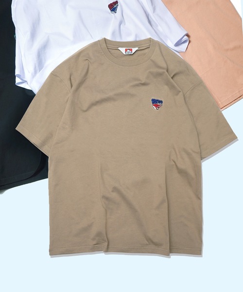 BEN DAVIS（ベンデイビス）の「【WEB限定】BEN DAVIS CAR EMBRO TEE/ベンデイビス 刺繍 Tシャツ リサイクルコットン混 ユニセックス（Tシャツ/カットソー・メンズ・ブラック/アッシュグレー/コーラル/ベージュ/ホワイト・MEDIUM/LARGE/X-LARGE）」の4枚目の写真