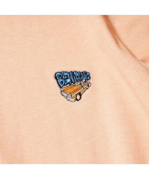 BEN DAVIS（ベンデイビス）の「【WEB限定】BEN DAVIS CAR EMBRO TEE/ベンデイビス 刺繍 Tシャツ リサイクルコットン混 ユニセックス（Tシャツ/カットソー・メンズ・ブラック/アッシュグレー/コーラル/ベージュ/ホワイト・MEDIUM/LARGE/X-LARGE）」の6枚目の写真