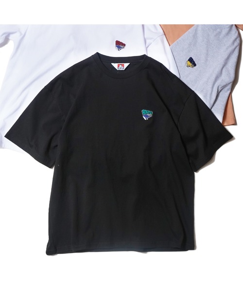 BEN DAVIS（ベンデイビス）の「【WEB限定】BEN DAVIS CAR EMBRO TEE/ベンデイビス 刺繍 Tシャツ リサイクルコットン混 ユニセックス（Tシャツ/カットソー・メンズ・ブラック/アッシュグレー/コーラル/ベージュ/ホワイト・MEDIUM/LARGE/X-LARGE）」の9枚目の写真