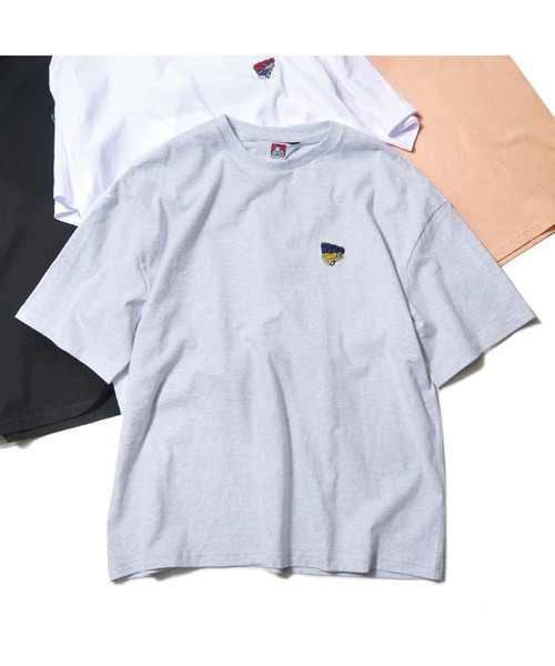 BEN DAVIS（ベンデイビス）の「【WEB限定】BEN DAVIS CAR EMBRO TEE/ベンデイビス 刺繍 Tシャツ リサイクルコットン混 ユニセックス（Tシャツ/カットソー・メンズ・ブラック/アッシュグレー/コーラル/ベージュ/ホワイト・MEDIUM/LARGE/X-LARGE）」の10枚目の写真