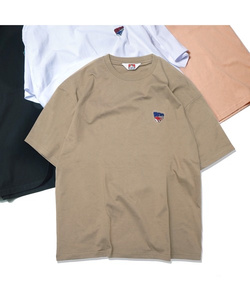 BEN DAVIS（ベンデイビス）の「【WEB限定】BEN DAVIS CAR EMBRO TEE/ベンデイビス 刺繍 Tシャツ リサイクルコットン混 ユニセックス（Tシャツ/カットソー・メンズ・ブラック/アッシュグレー/コーラル/ベージュ/ホワイト・MEDIUM/LARGE/X-LARGE）」の11枚目の写真
