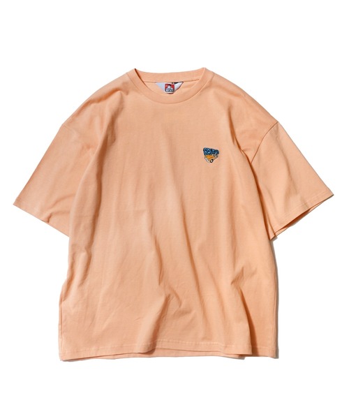 BEN DAVIS（ベンデイビス）の「【WEB限定】BEN DAVIS CAR EMBRO TEE/ベンデイビス 刺繍 Tシャツ リサイクルコットン混 ユニセックス（Tシャツ/カットソー・メンズ・ブラック/アッシュグレー/コーラル/ベージュ/ホワイト・MEDIUM/LARGE/X-LARGE）」の12枚目の写真