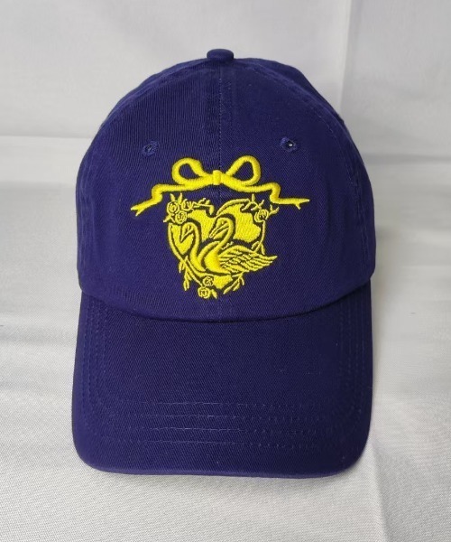 Vipoa（ヴィポア）の「Heart Swan Ribbon Cap（キャップ・レディース・ネイビー/レッド/ピンク・FREE）」の7枚目の写真