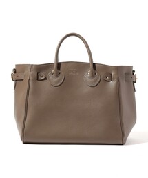 YOUNG&OLSEN The DRYGOODS STORE（ヤングアンドオルセン）の「YOUNG & OLSEN EMBOSSED LEATHER BELTED バッグ（トートバッグ）」