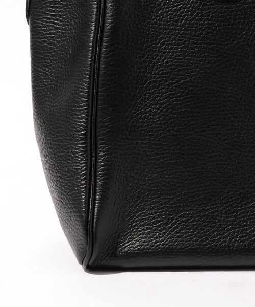 YOUNG&OLSEN The DRYGOODS STORE（ヤングアンドオルセン）の「YOUNG & OLSEN EMBOSSED LEATHER BELTED バッグ（トートバッグ・レディース・ベージュ/ブラック・FREE）」の13枚目の写真