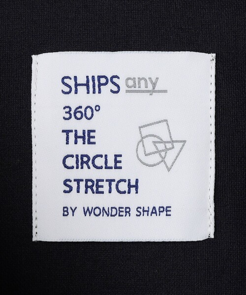 SHIPS any(シップス エニィ)の「SHIPS any:〈接触冷感/ストレッチ〉360° THE CIRCLE STRETCH リネン ミックス ポロシャツ(セットアップ対応)◇(ポロシャツ・メンズ・カーキ/ブラック/ネイビー・LARGE/MEDIUM/SMALL/X-LARGE)」の14枚目の写真
