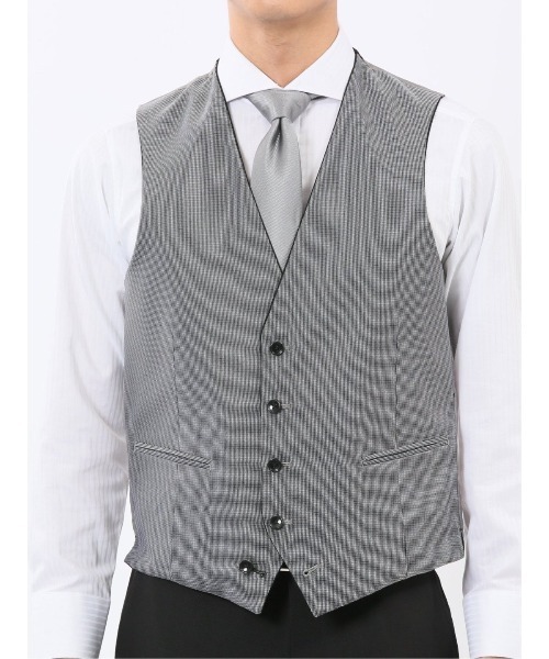 TAKA-Q(タカキュー)の「【フォーマル リバーシブル】タカキュー ジレ ベスト(スーツベスト・メンズ・ライトグレー・S/MEDIUM/LARGE/X-LARGE/3L)」の16枚目の写真